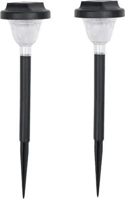 Produktbild von INF Solarbetriebene Schattenleuchten für den Außenbereich - 2er-Pack