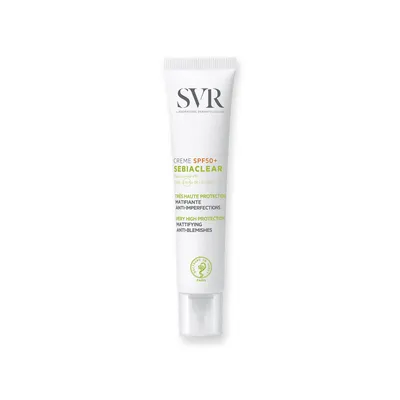 Obrázek produktu pro SVR matující krém Sebiaclear Creme SPF50+ 40 ml