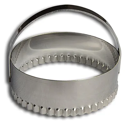 Tigelle-Ausstecher Ø 86 mm, Edelstahl, mit Griff
