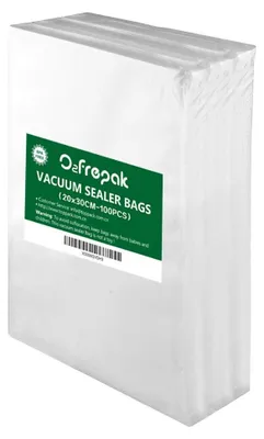 Produktbild von Solidchoice – 100 Vakuumbeutel, 20x30 cm, für alle Vakuumiergeräte