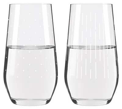 Immagine prodotto di Set di 2 bicchieri universali Ritzenhoff Vibes, capacità 425 ml, in cristallo,