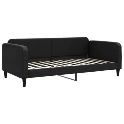 Produktbild von vidaXL Tagesbett Schwarz 100x200 cm Stoff