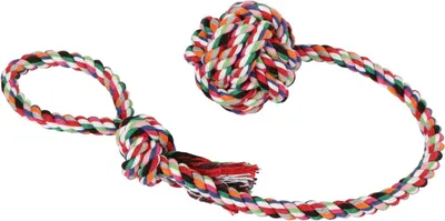 Produktbild von Kerbl Pet Baumwollball am Seil, ø 9 cm