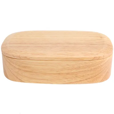 Obrázek produktu pro Box na oběd, Piknikový box, Dřevěný box na oběd, Kontejner na potraviny, Bento Box