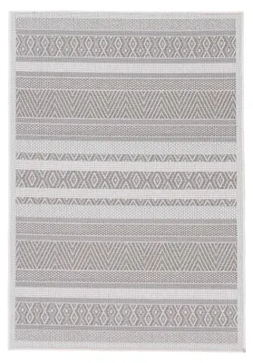 Produktbild von In- und Outdoor Teppich Boho Beige Flachgewebeteppich 200x290 cm | Moderner Teppich Wetterfest für Balkon, Terasse, Garten, Wohn- und Schlafzimmer