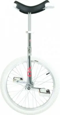 Produktbild von QU-AX Einrad OnlyOne 20" verchromt Alufelge Reifen weiß