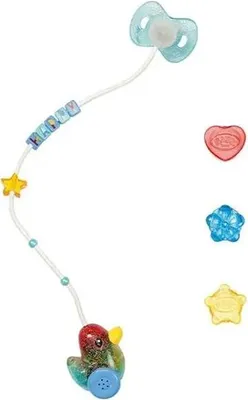 Zdjęcie produktu dla BABY born Interactive Magic Dummy, Smoczek i uchwyt na smoczek dla lalki, 3 lat(a), Wymagane baterie