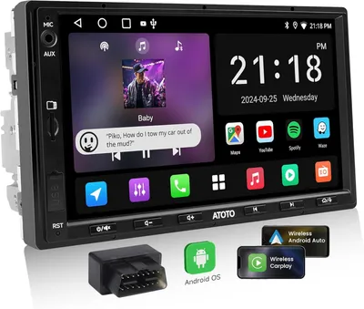 Produktbild von Autoradio 2 DIN, Android – Multimediaradio – Autoradio – Car-Audio-System – Navigationssystem