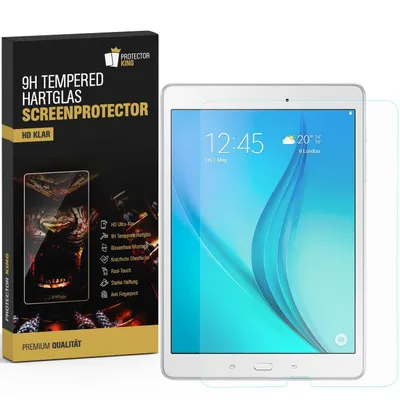 Produktbild von 1x 9H Hartglas für Samsung Galaxy Tab E 9.6 Panzerfolie Displayschutz KLAR Panzerglas Schutzfolie Schutzglas