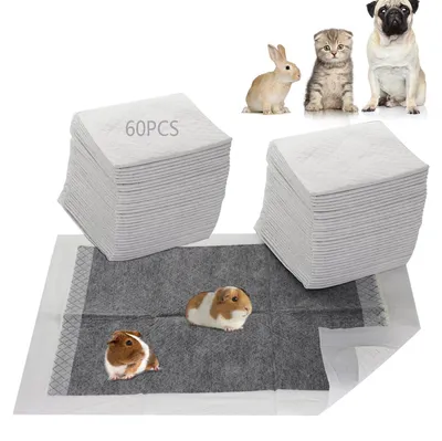 Produktbild von Hundepinkeltücher - Sofortige Absorptionsfähigkeit - Leckfreies PE-Durchflussmembran - Bequem - Einfach zu reinigen - Trockenes Oberflächen - Hundewindel