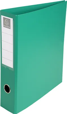 Image de Exacompta 10x Classeur rembordé PVC 4 anneaux en D de 50mm A4 maxi Vert 51743E
