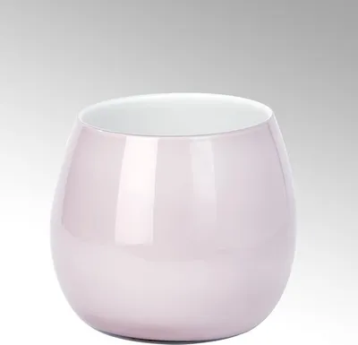 Produktbild von Pisano Vase klein Überfangglas, quarz H18 cm  D17 cm