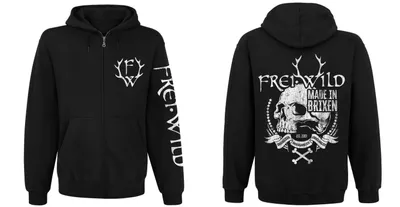 Produktbild von Frei.Wild - Brixen - Zipjacke übergangsjacke Hoodie Gr. 3XL