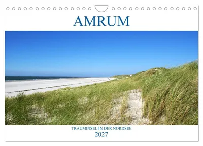 Produktbild von Amrum – Trauminsel in der Nordsee (Wandkalender 2027 DIN A4 quer), CALVENDO Monatskalender