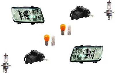 Produktbild von Johns, Scheinwerfer passend für VW Bora 10/98-05/05 Leuchtm. Links Rechts m. Stellmotor 1J0941295B 1J0941295F 9948336 1J0941295C 6X0941295 6X0941295D
