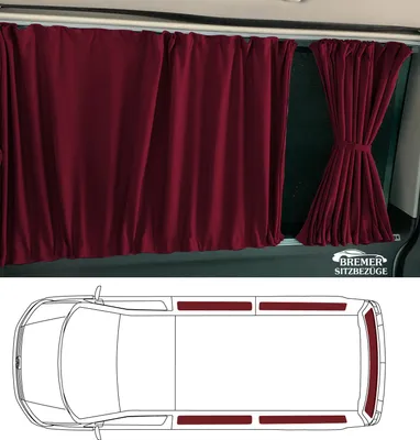 Bremer Sitzbezüge Sitzauflage Mercedes Vito V Klasse W447 Kunstleder Schwarz Rote Naht Ot402 Bremer Sitzbezuege