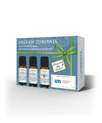 Zdjęcie produktu dla Zestaw Zdrowia, Olejek eukaliptusowy, 10 ml + Olejek złodziei, 10 ml + Olejek lawendowy, 10 ml