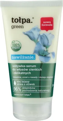 Produktbild von TOŁPA Grünes Feuchtigkeitsserum für feines und empfindliches Haar, 150 ml