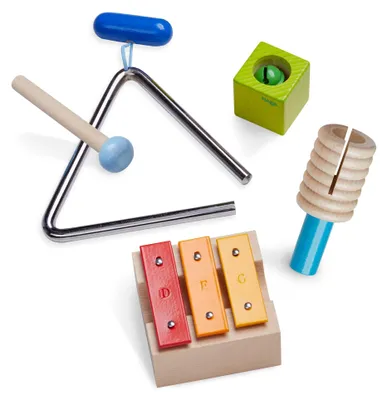 Produktbild von HABA 305922 - Klangspiel-Set Klangfreude, Klangspielzeug ab 2 Jahren,  Germany, Bunt
