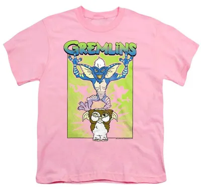 Image de T-shirt pour enfants "Gremlins" - "Be Afraid" (TV36960) (taille 152-158) (rose)