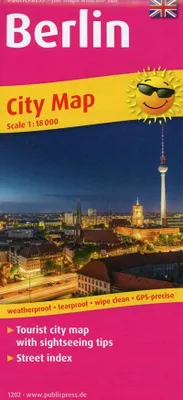 Zdjęcie produktu dla Berlin City Map englisch1:18 000