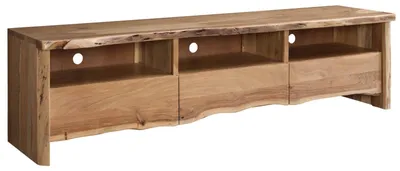 Immagine prodotto di MASSIVMOEBEL24 | mobile TV in legno di Acacia 191x45x50 Acacia naturale laccato PURE ACACIA #109