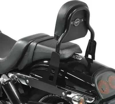 Image de Sissy Bar CSS Fix pour Harley Davidson Dyna Fat Bob 10-17 noir