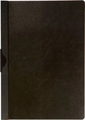 Obrázok produktu pre Q-Connect® KF00459 Zakladač s klipom - čierny, kapacita do 30 listov