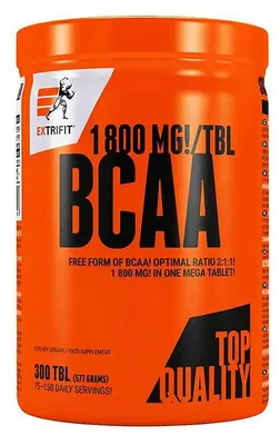 Produktbild von BCAA 1800mg Mega Tabs Aminosäuren, 300 Tabletten