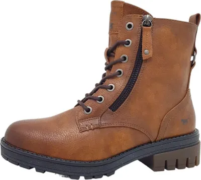 Produktbild von Mustang Veterschoenen Hoog Veterschoenen Hoog - cognac - Maat 37