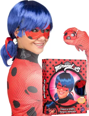 Image de Miraculous Tales of Ladybug & Cat Noir Perruque coccinelle pour femmes