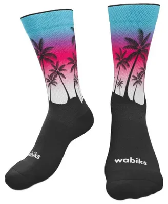 Image de Chaussettes Wabik Miami Crew, multicolores, pointures 39-42, multicolores, pointures 39-42