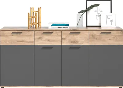 Produktbild von Sideboard Highboard Kommode Schrank Holzschrank "Missoula I"