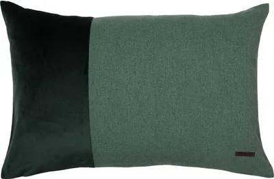Immagine prodotto di ESPRIT HARP copricuscino decorativo verde scuro 40 x 60 cm
