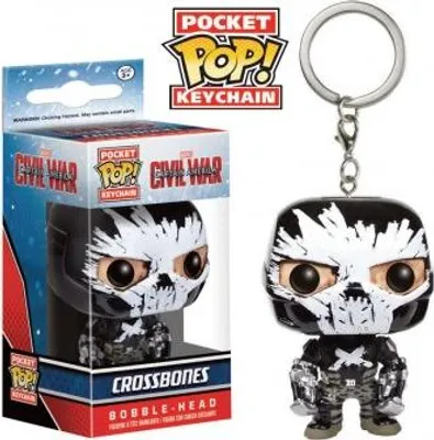 Immagine prodotto di Portachiavi POP - Guerra civile - Crossbones