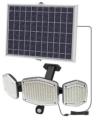 Zdjęcie produktu dla Lampa solarna zewnętrzna 426 LED 2800 lumenów czujnik ruchu ogród