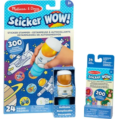 Produktbild von Spin Master Melissa & Doug - Sticker WOW! Astronaut Aufkleberstempel &