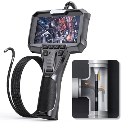 Produktbild von Endoskopkamera – Inspektionskamera und Boreskop mit flexiblem Objektiv, 2-Megapixel-HD-Kamera und IP67-Wasserdichtigkeit
