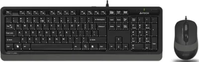 Produktbild von A4tech F1010 Fstyler Schwarze Tastatur und Maus