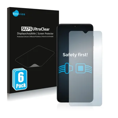 Produktbild von 6x Für Samsung Galaxy A04s Schutzfolie Savvies Displayschutz Display Schutz Folie Klar Transparent