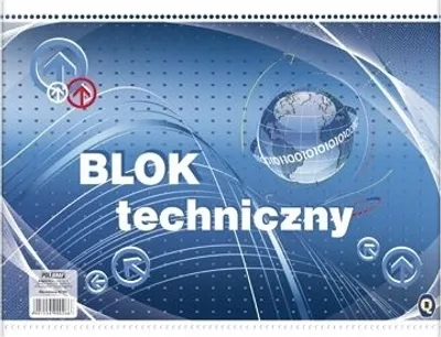 Zdjęcie produktu dla Notatnik techniczny biały A3 10 kartek