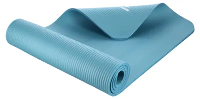 Image de Tapis de yoga Premium 183 cm - Idéal pour le Pilates, le yoga et le stretching Bleu