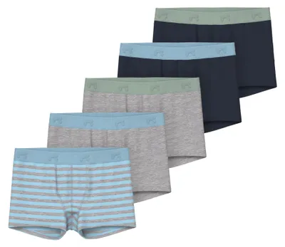Productafbeelding van Name: IT Jungen Nkmboxer 5P, Kleur: Aquamarine, Maten: Y/D, Aquamarine, Maat: 86 EU