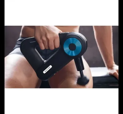 Produktbild von ZENET ZET-705 Massagepistole 30 W | 12 Aufsätze, mehrere Intensitätsstufen | Massagegerät für Rücken, Nacken, Beine & Muskeln