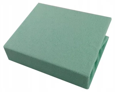 Produktbild von Olka Spannbettlaken Frottee Mintgrün 120x60 cm