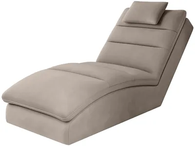 Produktbild von Bequeme Chaiselongue ARIELLA - Latte