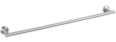 Obrázok produktu pre Držiak na uteráky z nehrdzavejúcej ocele, 80 cm, brúsený, do kúpeľne