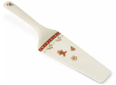 Image de Spatule à gâteau, biscuits de Noël, porcelaine de Noël, Leander, 24,5 cm