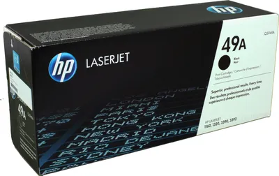 Produktbild von HP 49A Schwarz Original LaserJet Tonerkartusche, 2500 Seiten, Schwarz, 1 Stück(e)