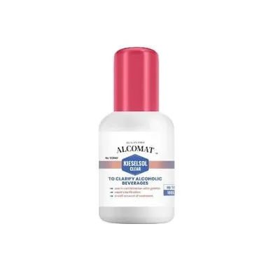 Produktbild von Alcomat KIESELSOL Clear 30% 50 ml, Effizientes Klärmittel für Wein, Honigwein & Säfte, Weinklärung, Sedimentreduktion, für Hobby- und Profibrauer
